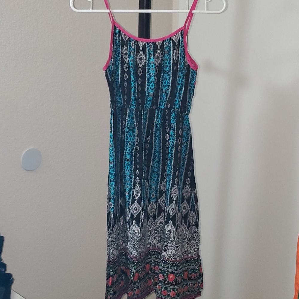 Cute spaghetti strap design dress